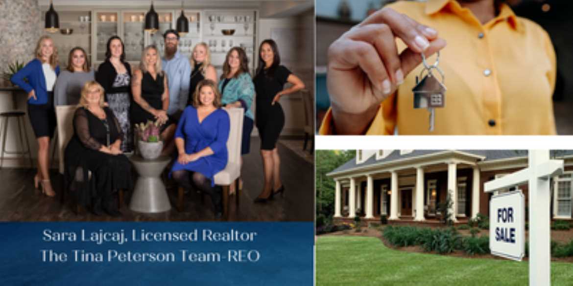 Sara Lajcaj Tina Peterson TeamReal Estate One